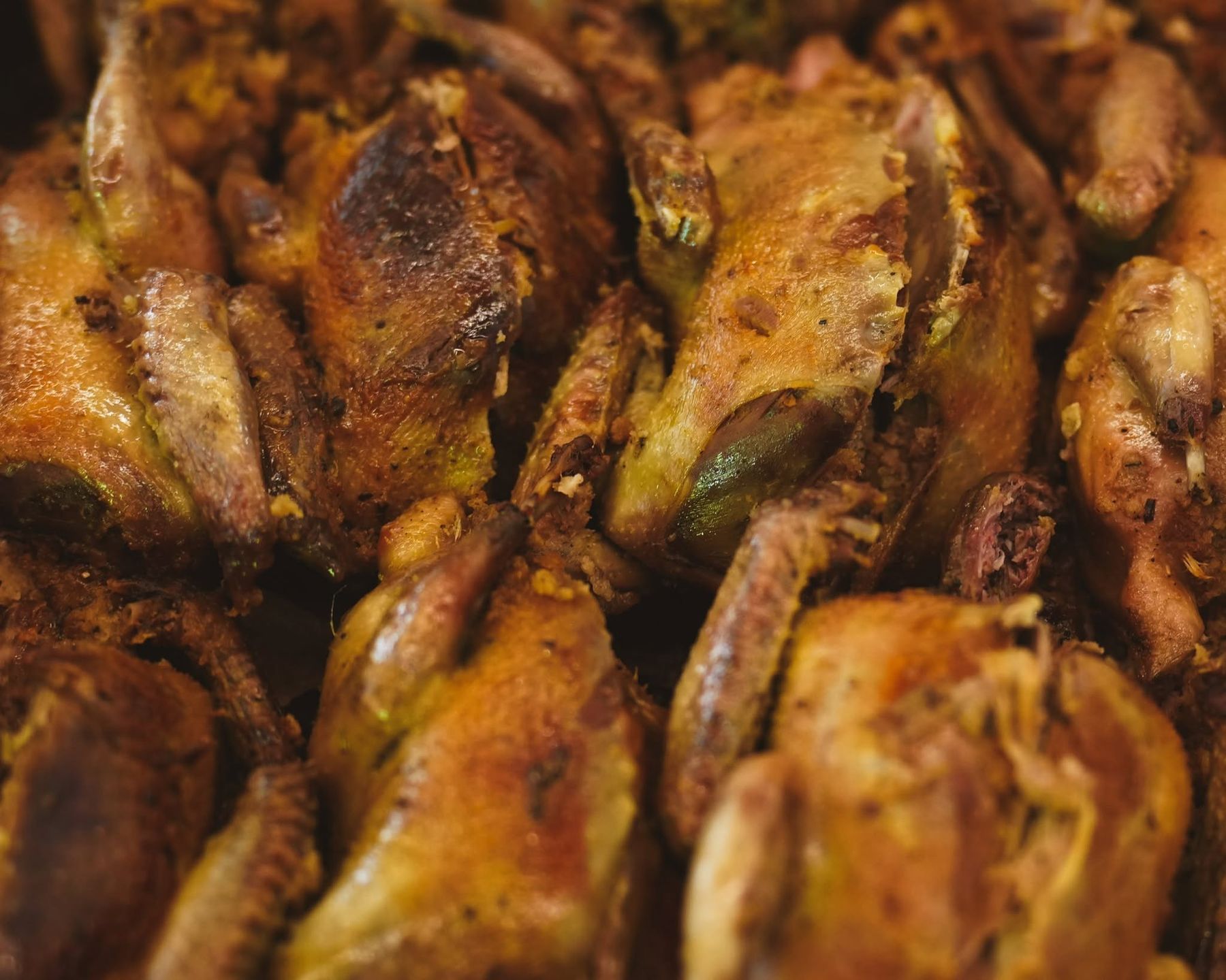 Quaglie arrosto alla griglia