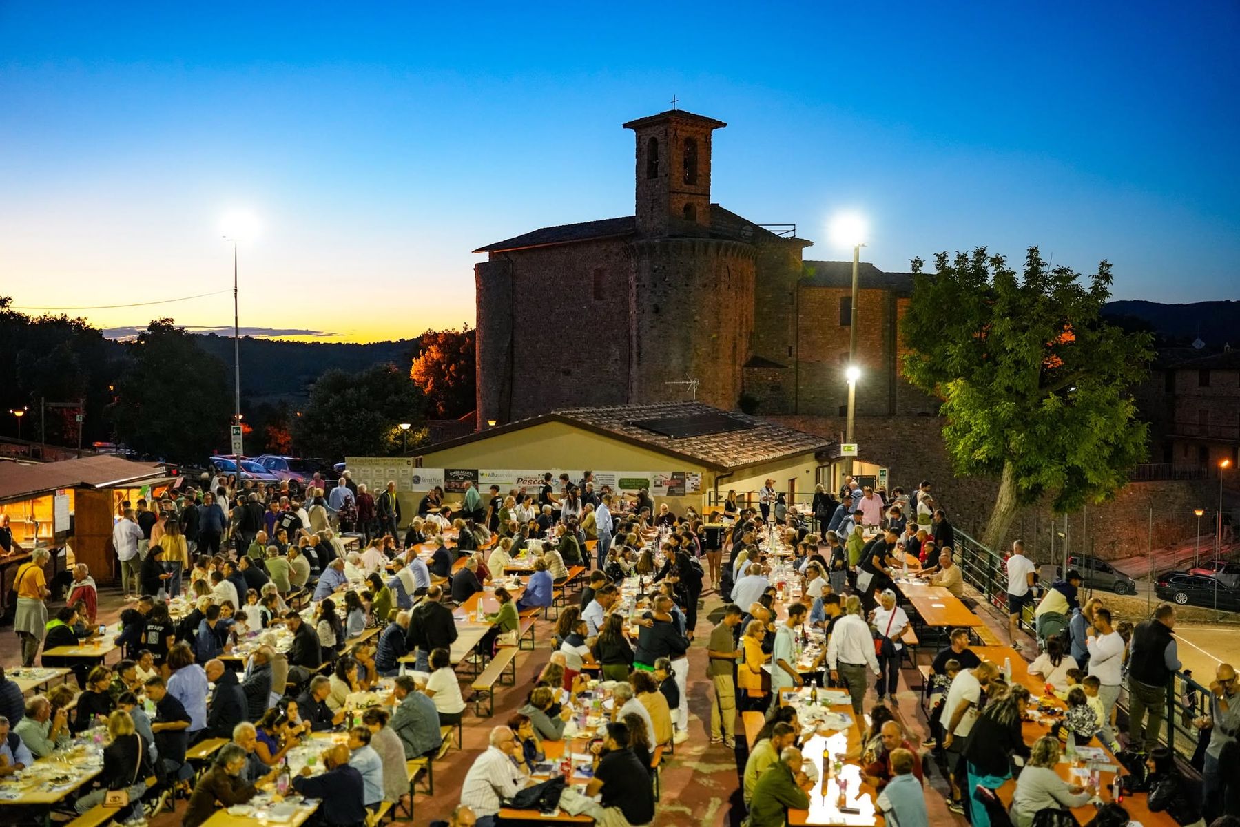 Gaglietole in Festa al tramonto