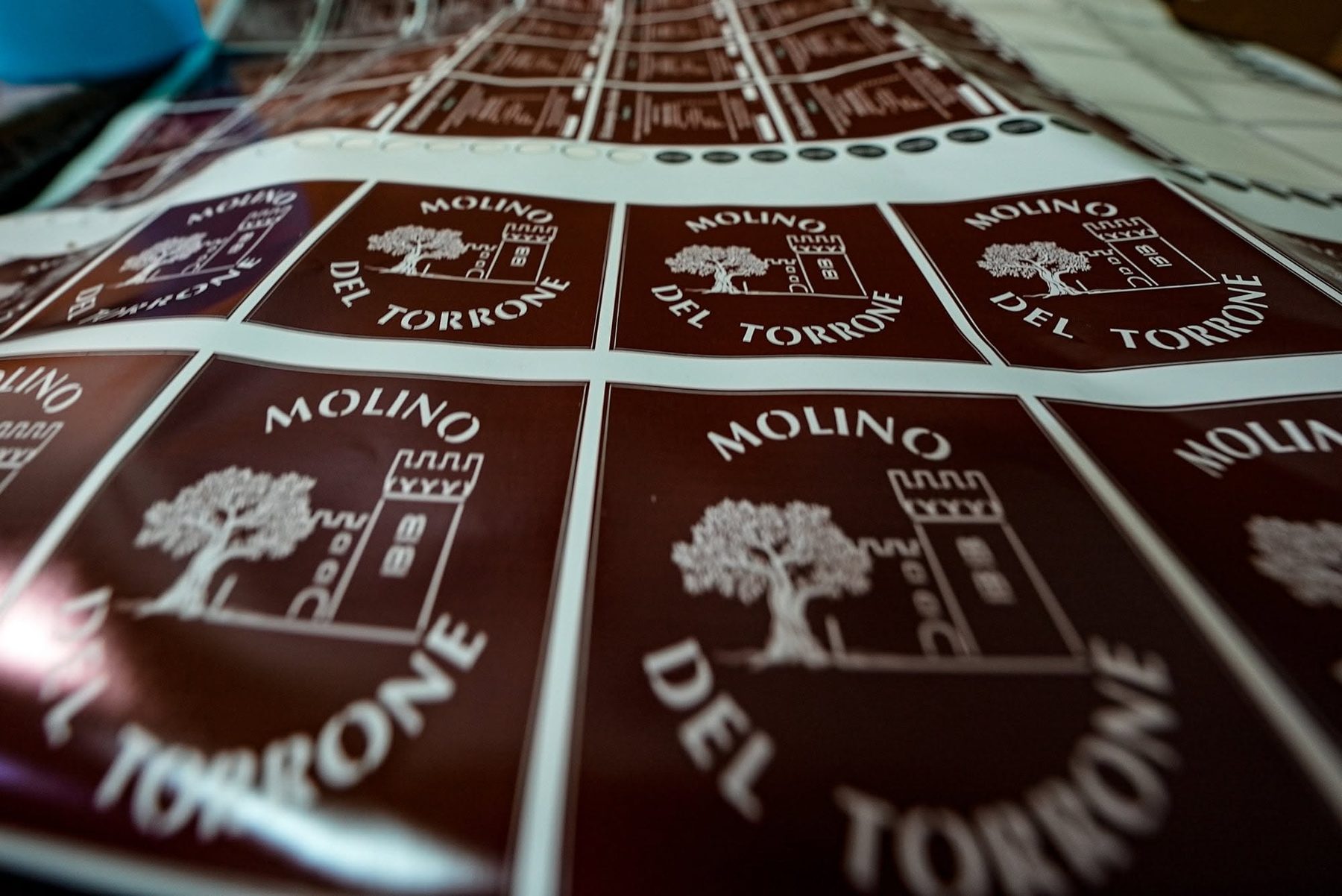 Etichette del Molino del Torrone